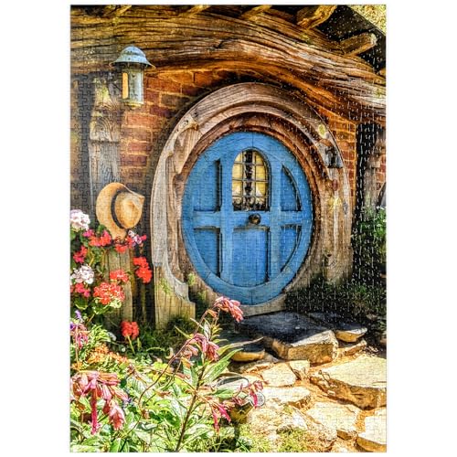 MyPuzzle Hobbit-Haus in Hobbiton, Neuseeland - Premium 1000 Teile Puzzle - MyPuzzle Sonderkollektion von Puzzle Galaxy MyPuzzle Hobbit-Haus in Hobbiton, Neuseeland - Premium 1000 Teile Puzzle - MyPuzzle Sonderkollektion von Puzzle Galaxy von MyPuzzle.com