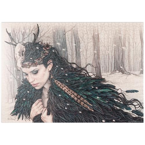 MyPuzzle Horned - Victoria Francés - Favole - Premium 1000 Teile Puzzle - MyPuzzle Sonderkollektion von Heye Puzzle MyPuzzle Horned - Victoria Francés - Favole - Premium 1000 Teile Puzzle - MyPuzzle Sonderkollektion von Heye Puzzle von MyPuzzle.com