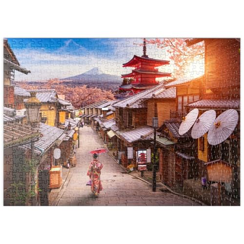 MyPuzzle Idyllisches Japan - Premium 500 Teile Puzzle - MyPuzzle Sonderkollektion von ilsespiel MyPuzzle Idyllisches Japan - Premium 500 Teile Puzzle - MyPuzzle Sonderkollektion von ilsespiel von MyPuzzle.com