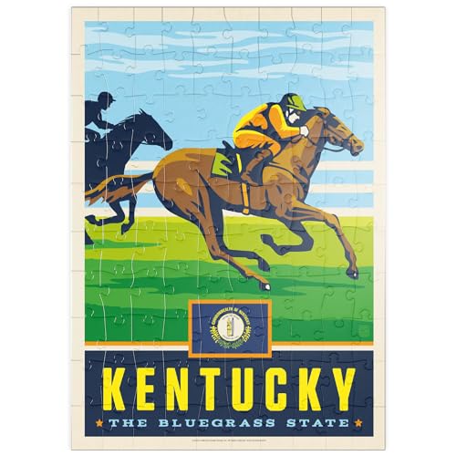 Kentucky: The Bluegrass State - Premium 100 Teile Puzzle - MyPuzzle Sonderkollektion von Anderson Design Group von MyPuzzle.com