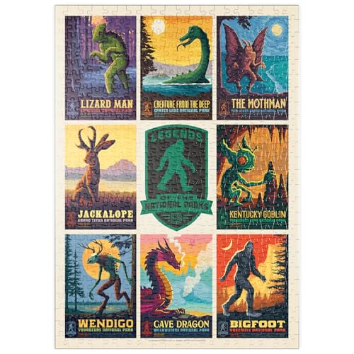 MyPuzzle Legends of The National Parks: Multi-Image Print - Edition 1, Vintage Poster - Premium 500 Teile Puzzle - MyPuzzle Sonderkollektion von Anderson Design Group MyPuzzle Legends of The National Parks: Multi-Image Print - Edition 1, Vintage Poster - Premium 500 Teile Puzzle - MyPuzzle Sonderkollektion von Anderson Design Group von MyPuzzle.com