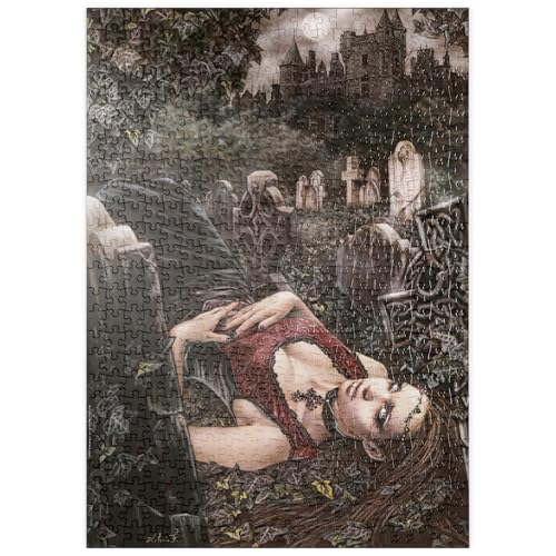 MyPuzzle Midnight - Victoria Francés - Favole - Premium 500 Teile Puzzle - MyPuzzle Sonderkollektion von Heye Puzzle MyPuzzle Midnight - Victoria Francés - Favole - Premium 500 Teile Puzzle - MyPuzzle Sonderkollektion von Heye Puzzle von MyPuzzle.com
