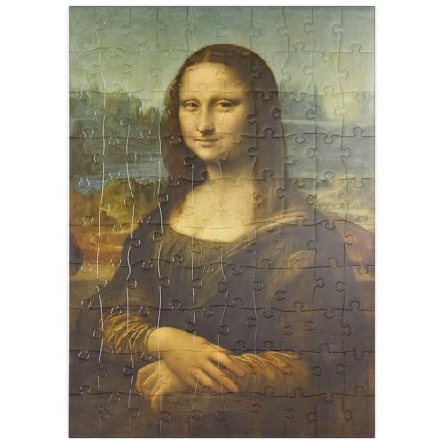 MyPuzzle Mona Lisa - Lisa del Giocondo - Premium 100 Teile Puzzle - MyPuzzle Sonderkollektion von Æpyornis von MyPuzzle.com