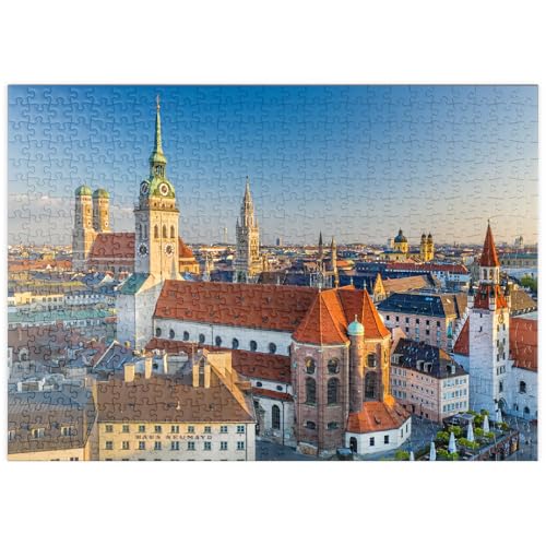 MyPuzzle Altstadt mit der Kirche Alter Peter, Frauenkirche und Rathaus - München - Premium 500 Teile Puzzle - MyPuzzle Sonderkollektion von Puzzle Galaxy MyPuzzle Altstadt mit der Kirche Alter Peter, Frauenkirche und Rathaus - München - Premium 500 Teile Puzzle - MyPuzzle Sonderkollektion von Puzzle Galaxy von MyPuzzle.com