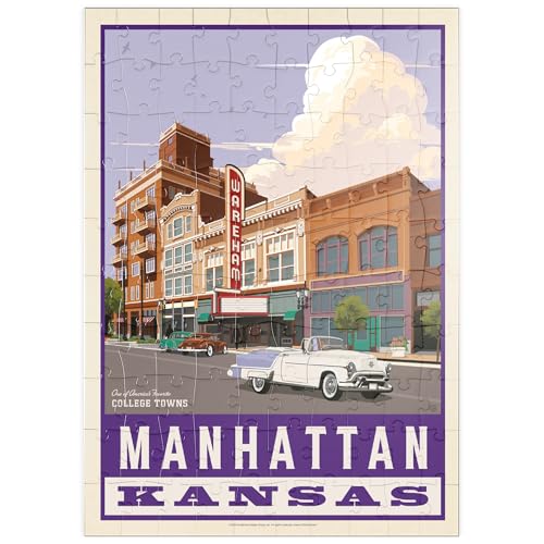MyPuzzle American College Towns: Manhattan, Kansas - Premium 100 Teile Puzzle - MyPuzzle Sonderkollektion von Anderson Design Group MyPuzzle American College Towns: Manhattan, Kansas - Premium 100 Teile Puzzle - MyPuzzle Sonderkollektion von Anderson Design Group von MyPuzzle.com