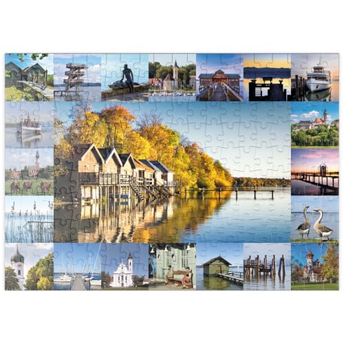 MyPuzzle Ammersee Collage No. 1 - Bayern, Deutschland - Premium 200 Teile Puzzle - MyPuzzle Sonderkollektion von Starnberger Spiele von MyPuzzle.com