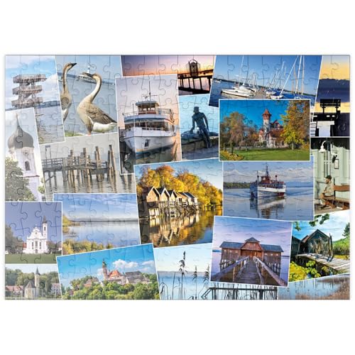 MyPuzzle Ammersee Collage No. 3 - Bayern, Deutschland - Premium 200 Teile Puzzle - MyPuzzle Sonderkollektion von Starnberger Spiele von MyPuzzle.com