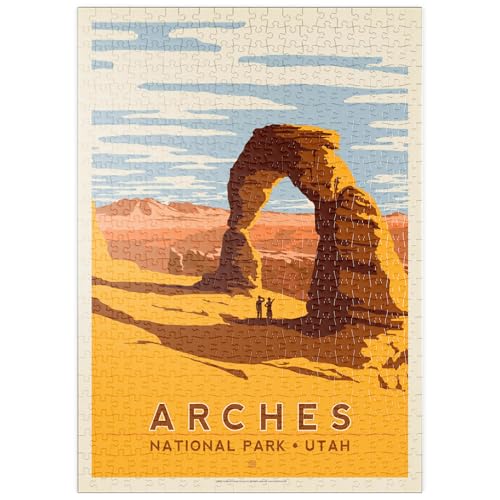 MyPuzzle Arches National Park: Delicate Arch - Premium 500 Teile Puzzle - MyPuzzle Sonderkollektion von Anderson Design Group von MyPuzzle.com