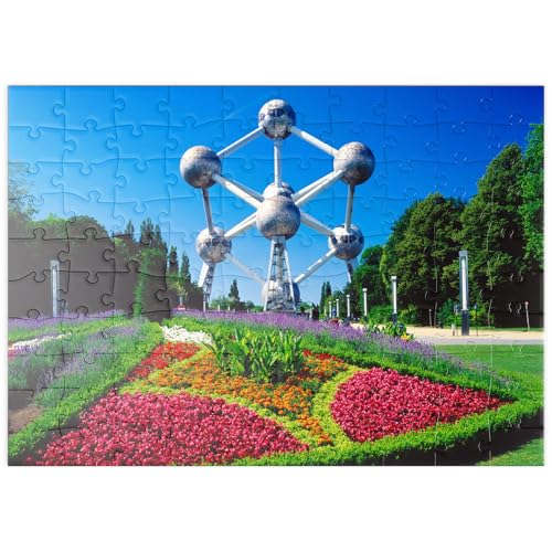 MyPuzzle Atomium, errichtet für die Weltausstellung 1958 - Brüssel, Belgien - Premium 100 Teile Puzzle - MyPuzzle Sonderkollektion von Puzzle Galaxy MyPuzzle Atomium, errichtet für die Weltausstellung 1958 - Brüssel, Belgien - Premium 100 Teile Puzzle - MyPuzzle Sonderkollektion von Puzzle Galaxy von MyPuzzle.com