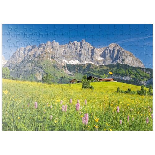 MyPuzzle Bauernhaus vor dem Wilden Kaiser, Österreich, Tirol - Kaisergebirge - Premium 200 Teile Puzzle - MyPuzzle Sonderkollektion von Starnberger Spiele MyPuzzle Bauernhaus vor dem Wilden Kaiser, Österreich, Tirol - Kaisergebirge - Premium 200 Teile Puzzle - MyPuzzle Sonderkollektion von Starnberger Spiele von MyPuzzle.com