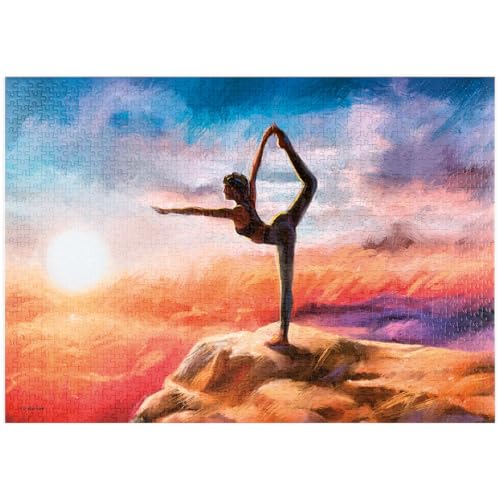 MyPuzzle Berg-Yoga - Premium 1000 Teile Puzzle - MyPuzzle Sonderkollektion von Puzzle Galaxy MyPuzzle Berg-Yoga - Premium 1000 Teile Puzzle - MyPuzzle Sonderkollektion von Puzzle Galaxy von MyPuzzle.com