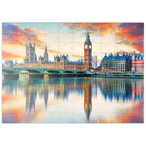 MyPuzzle Big Ben und Parlamentsgebäude, London, England - Premium 100 Teile Puzzle - MyPuzzle Sonderkollektion von Puzzle Galaxy MyPuzzle Big Ben und Parlamentsgebäude, London, England - Premium 100 Teile Puzzle - MyPuzzle Sonderkollektion von Puzzle Galaxy von MyPuzzle.com