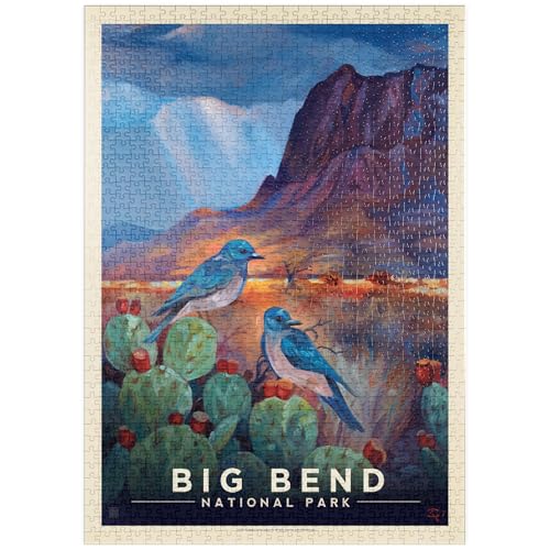 MyPuzzle Big Bend National Park: Birds - Premium 1000 Teile Puzzle - MyPuzzle Sonderkollektion von Anderson Design Group MyPuzzle Big Bend National Park: Birds - Premium 1000 Teile Puzzle - MyPuzzle Sonderkollektion von Anderson Design Group von MyPuzzle.com