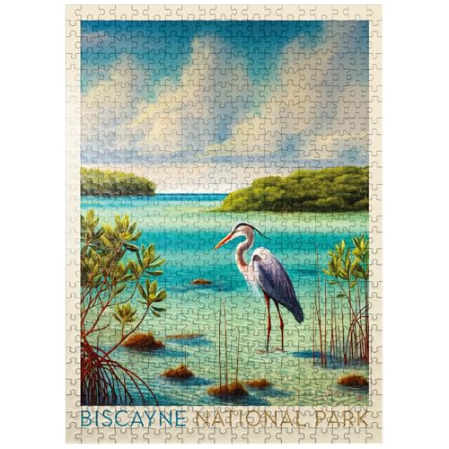 MyPuzzle Biscayne National Park: Among The Mangroves - Premium 500 Teile Puzzle für Erwachsene MyPuzzle Biscayne National Park: Among The Mangroves - Premium 500 Teile Puzzle für Erwachsene von MyPuzzle.com