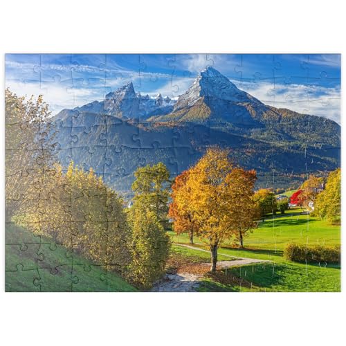 MyPuzzle Bischofswiesen nahe Berchtesgaden mit Blick zum Watzmann - Premium 100 Teile Puzzle - MyPuzzle Sonderkollektion von Puzzle Galaxy MyPuzzle Bischofswiesen nahe Berchtesgaden mit Blick zum Watzmann - Premium 100 Teile Puzzle - MyPuzzle Sonderkollektion von Puzzle Galaxy von MyPuzzle.com