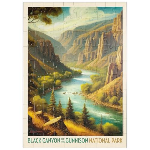 MyPuzzle Black Canyon of The Gunnison National Park: Sommerpracht - Premium 100 Teile Puzzle - MyPuzzle Sonderkollektion von Anderson Design Group MyPuzzle Black Canyon of The Gunnison National Park: Sommerpracht - Premium 100 Teile Puzzle - MyPuzzle Sonderkollektion von Anderson Design Group von MyPuzzle.com