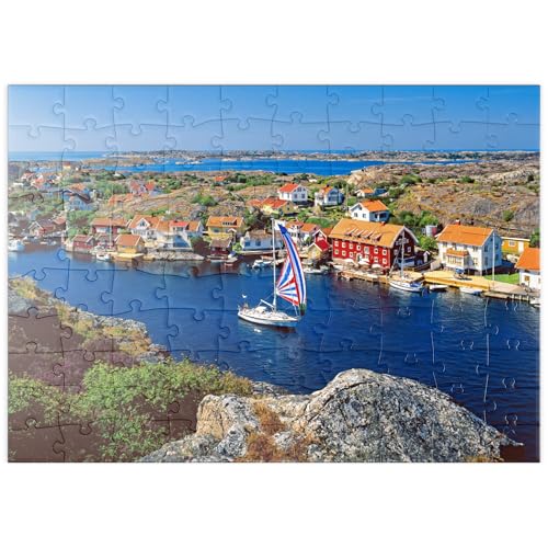MyPuzzle Blick über Kyrkesund an der Schärenküste, Insel Tjörn, Bohuslän, Schweden - Premium 100 Teile Puzzle - MyPuzzle Sonderkollektion von Puzzle Galaxy MyPuzzle Blick über Kyrkesund an der Schärenküste, Insel Tjörn, Bohuslän, Schweden - Premium 100 Teile Puzzle - MyPuzzle Sonderkollektion von Puzzle Galaxy von MyPuzzle.com