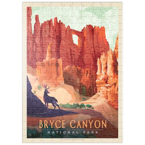 MyPuzzle Bryce Canyon National Park: Mule Deer, Vintage Poster - Premium 200 Teile Puzzle - MyPuzzle Sonderkollektion von Anderson Design Group MyPuzzle Bryce Canyon National Park: Mule Deer, Vintage Poster - Premium 200 Teile Puzzle - MyPuzzle Sonderkollektion von Anderson Design Group von MyPuzzle.com