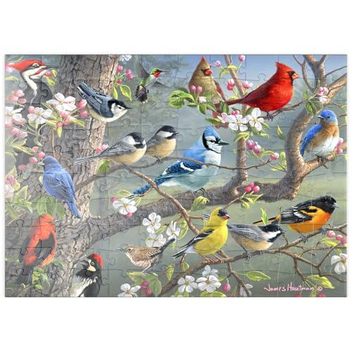 MyPuzzle Bunte Vögel im Blütenbaum - Premium 100 Teile Puzzle - MyPuzzle Sonderkollektion von Puzzle Galaxy MyPuzzle Bunte Vögel im Blütenbaum - Premium 100 Teile Puzzle - MyPuzzle Sonderkollektion von Puzzle Galaxy von MyPuzzle.com