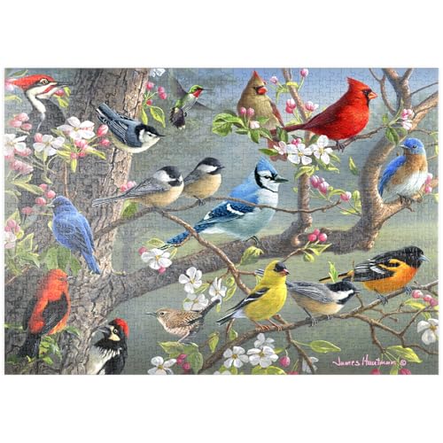 MyPuzzle Bunte Vögel im Blütenbaum - Premium 1000 Teile Puzzle - MyPuzzle Sonderkollektion von Puzzle Galaxy MyPuzzle Bunte Vögel im Blütenbaum - Premium 1000 Teile Puzzle - MyPuzzle Sonderkollektion von Puzzle Galaxy von MyPuzzle.com