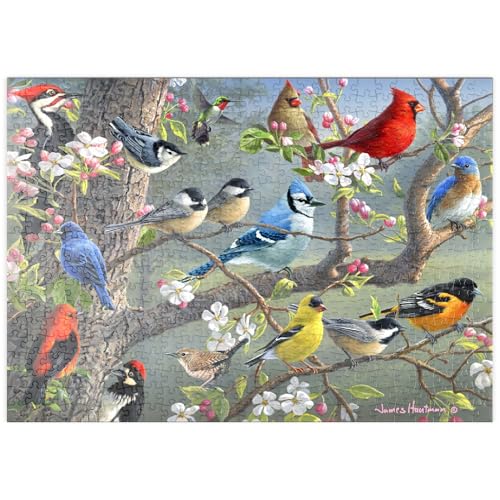 MyPuzzle Bunte Vögel im Blütenbaum - Premium 500 Teile Puzzle - MyPuzzle Sonderkollektion von Puzzle Galaxy MyPuzzle Bunte Vögel im Blütenbaum - Premium 500 Teile Puzzle - MyPuzzle Sonderkollektion von Puzzle Galaxy von MyPuzzle.com
