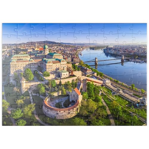 MyPuzzle Burgpalst in Budapest, Ungarn - UNESCO Weltkulturerbe - Premium 100 Teile Puzzle - MyPuzzle Sonderkollektion von Starnberger Spiele von MyPuzzle.com