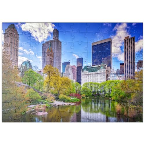 MyPuzzle Central Park mit Skyline von Manhattan – New York - Premium 100 Teile Puzzle - MyPuzzle Sonderkollektion von Puzzle Galaxy MyPuzzle Central Park mit Skyline von Manhattan – New York - Premium 100 Teile Puzzle - MyPuzzle Sonderkollektion von Puzzle Galaxy von MyPuzzle.com