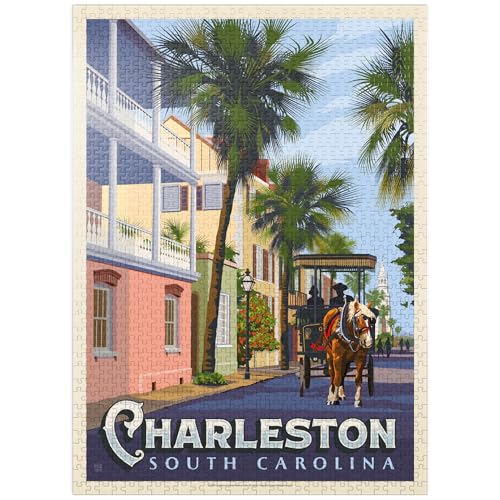 MyPuzzle Charleston, SC: Straßenszene - Premium 1000 Teile Puzzle für Erwachsene MyPuzzle Charleston, SC: Straßenszene - Premium 1000 Teile Puzzle für Erwachsene von MyPuzzle.com
