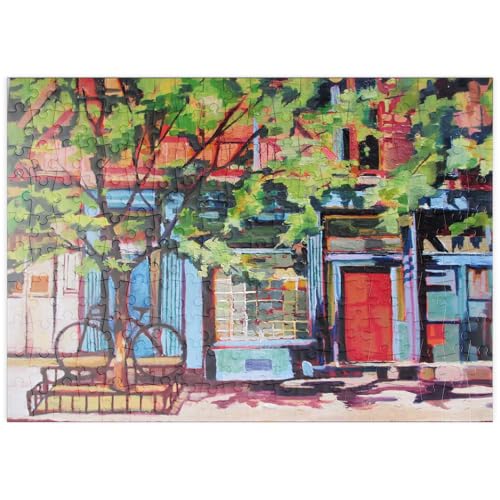 MyPuzzle Charmante städtische Straßenszene - Premium 200 Teile Puzzle - MyPuzzle Sonderkollektion von Puzzle Galaxy MyPuzzle Charmante städtische Straßenszene - Premium 200 Teile Puzzle - MyPuzzle Sonderkollektion von Puzzle Galaxy von MyPuzzle.com