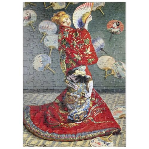 MyPuzzle Claude Monet's Camille Monet In Japanese Costume (1876) - Premium 200 Teile Puzzle - MyPuzzle Sonderkollektion von Æpyornis von MyPuzzle.com