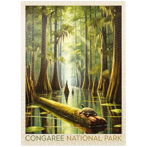 MyPuzzle Congaree National Park Turtle Time - Premium 1000 Teile Puzzle für Erwachsene MyPuzzle Congaree National Park Turtle Time - Premium 1000 Teile Puzzle für Erwachsene von MyPuzzle.com