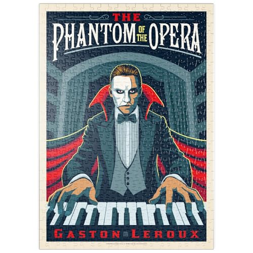 MyPuzzle Das Phantom der Oper: Gaston Laroux, Vintage Poster - Premium 500 Teile Puzzle - MyPuzzle Sonderkollektion von Anderson Design Group MyPuzzle Das Phantom der Oper: Gaston Laroux, Vintage Poster - Premium 500 Teile Puzzle - MyPuzzle Sonderkollektion von Anderson Design Group von MyPuzzle.com