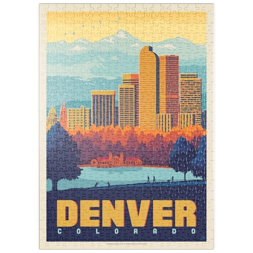 MyPuzzle Denver, Colorado: City Park, Vintage Poster - Premium 500 Teile Puzzle - MyPuzzle Sonderkollektion von Anderson Design Group MyPuzzle Denver, Colorado: City Park, Vintage Poster - Premium 500 Teile Puzzle - MyPuzzle Sonderkollektion von Anderson Design Group von MyPuzzle.com