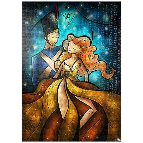 MyPuzzle Der Zinnsoldat und Seine Ballerina aus Buntglas - Mandie Manzano - Premium 1000 Teile Puzzle - MyPuzzle Sonderkollektion von Tate & Co Puzzles MyPuzzle Der Zinnsoldat und Seine Ballerina aus Buntglas - Mandie Manzano - Premium 1000 Teile Puzzle - MyPuzzle Sonderkollektion von Tate & Co Puzzles von MyPuzzle.com