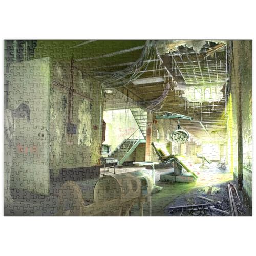 MyPuzzle Echos des Asyl-Horrors zu Halloween - Anthony Christou - Premium 500 Teile Puzzle - MyPuzzle Sonderkollektion von Tate & Co Puzzles MyPuzzle Echos des Asyl-Horrors zu Halloween - Anthony Christou - Premium 500 Teile Puzzle - MyPuzzle Sonderkollektion von Tate & Co Puzzles von MyPuzzle.com