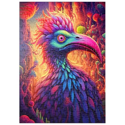 MyPuzzle Exotischer Vogel in Einer Fantasiewelt - Premium 200 Teile Puzzle - MyPuzzle Sonderkollektion von Puzzle Galaxy MyPuzzle Exotischer Vogel in Einer Fantasiewelt - Premium 200 Teile Puzzle - MyPuzzle Sonderkollektion von Puzzle Galaxy von MyPuzzle.com