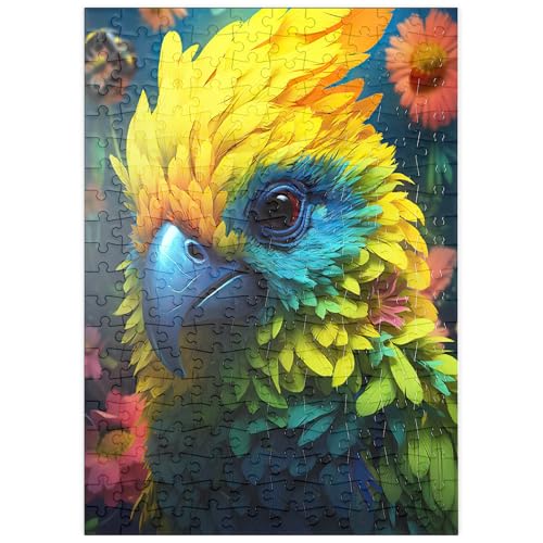 MyPuzzle Farbenfroher tropischer Papagei - Premium 200 Teile Puzzle - MyPuzzle Sonderkollektion von Puzzle Galaxy MyPuzzle Farbenfroher tropischer Papagei - Premium 200 Teile Puzzle - MyPuzzle Sonderkollektion von Puzzle Galaxy von MyPuzzle.com