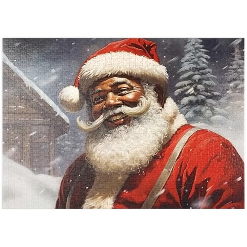 MyPuzzle Fröhlicher Weihnachtsmann im Winterwunderland - Premium 1000 Teile Puzzle - MyPuzzle Sonderkollektion von Puzzle Galaxy MyPuzzle Fröhlicher Weihnachtsmann im Winterwunderland - Premium 1000 Teile Puzzle - MyPuzzle Sonderkollektion von Puzzle Galaxy von MyPuzzle.com