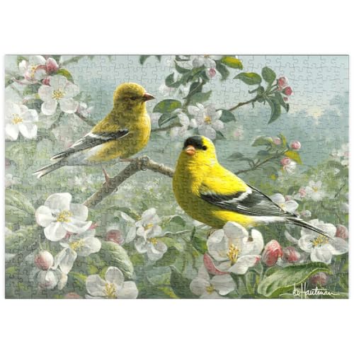 MyPuzzle Gelbe Schönheiten im Blütenbaum - Premium 500 Teile Puzzle - MyPuzzle Sonderkollektion von Puzzle Galaxy MyPuzzle Gelbe Schönheiten im Blütenbaum - Premium 500 Teile Puzzle - MyPuzzle Sonderkollektion von Puzzle Galaxy von MyPuzzle.com