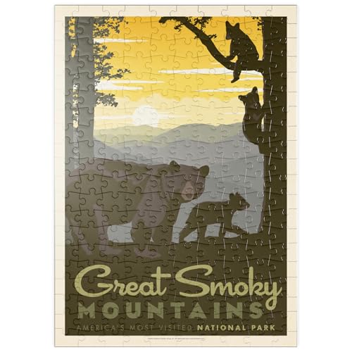 MyPuzzle Great Smoky Mountains National Park: Mama Bär & Jungtiere - Premium 200 Teile Puzzle - MyPuzzle Sonderkollektion von Anderson Design Group MyPuzzle Great Smoky Mountains National Park: Mama Bär & Jungtiere - Premium 200 Teile Puzzle - MyPuzzle Sonderkollektion von Anderson Design Group von MyPuzzle.com
