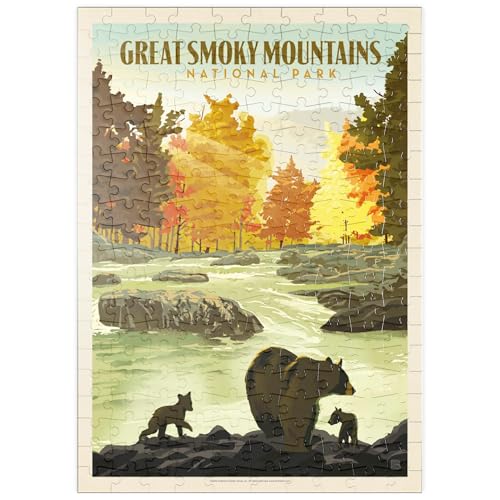 MyPuzzle Great Smoky Mountains National Park: Spielzeit - Premium 200 Teile Puzzle - MyPuzzle Sonderkollektion von Anderson Design Group von MyPuzzle.com