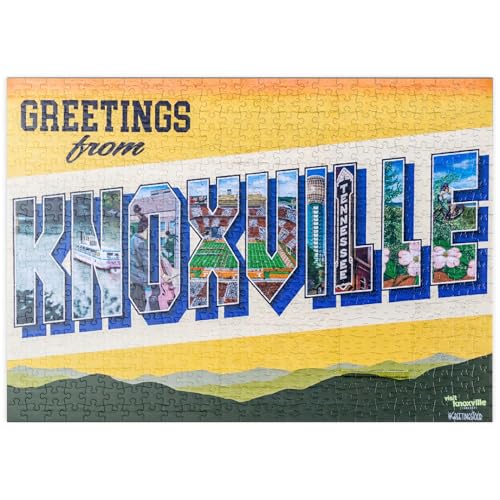 MyPuzzle Grüße aus Knoxville, Tennessee Wandbild - Premium 500 Teile Puzzle - MyPuzzle Sonderkollektion von Puzzle Galaxy MyPuzzle Grüße aus Knoxville, Tennessee Wandbild - Premium 500 Teile Puzzle - MyPuzzle Sonderkollektion von Puzzle Galaxy von MyPuzzle.com