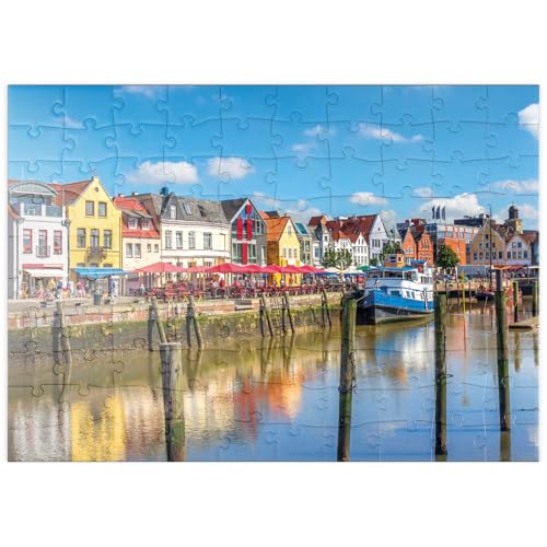 MyPuzzle Hafen von Husum, Nordfriesland, Nordsee, Schleswig-Holstein - Premium 100 Teile Puzzle - MyPuzzle Sonderkollektion von Starnberger Spiele MyPuzzle Hafen von Husum, Nordfriesland, Nordsee, Schleswig-Holstein - Premium 100 Teile Puzzle - MyPuzzle Sonderkollektion von Starnberger Spiele von MyPuzzle.com