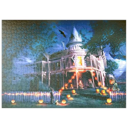 MyPuzzle Halloween-Spukhaus - Anthony Christou - Premium 500 Teile Puzzle - MyPuzzle Sonderkollektion von Tate & Co Puzzles MyPuzzle Halloween-Spukhaus - Anthony Christou - Premium 500 Teile Puzzle - MyPuzzle Sonderkollektion von Tate & Co Puzzles von MyPuzzle.com