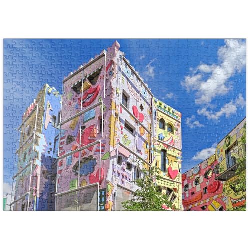 MyPuzzle Happy Rizzi House am Magniviertel, Braunschweig - Premium 500 Teile Puzzle - MyPuzzle Sonderkollektion von Puzzle Galaxy MyPuzzle Happy Rizzi House am Magniviertel, Braunschweig - Premium 500 Teile Puzzle - MyPuzzle Sonderkollektion von Puzzle Galaxy von MyPuzzle.com