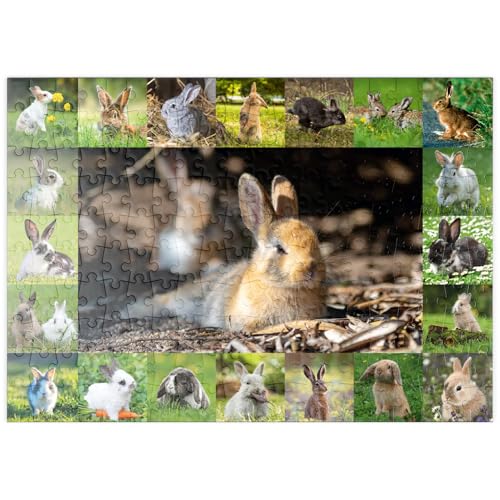 MyPuzzle Hasen & Kaninchen - Collage No. 4 - Premium 200 Teile Puzzle - MyPuzzle Sonderkollektion von Starnberger Spiele MyPuzzle Hasen & Kaninchen - Collage No. 4 - Premium 200 Teile Puzzle - MyPuzzle Sonderkollektion von Starnberger Spiele von MyPuzzle.com