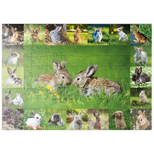 MyPuzzle Hasen & Kaninchen - Collage No. 5 - Premium 100 Teile Puzzle - MyPuzzle Sonderkollektion von Starnberger Spiele MyPuzzle Hasen & Kaninchen - Collage No. 5 - Premium 100 Teile Puzzle - MyPuzzle Sonderkollektion von Starnberger Spiele von MyPuzzle.com