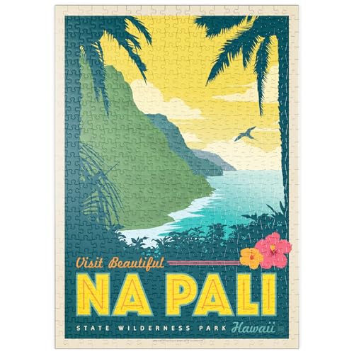 MyPuzzle Hawaii: NA Pali State Wilderness Park - Premium 500 Teile Puzzle - MyPuzzle Sonderkollektion von Anderson Design Group MyPuzzle Hawaii: NA Pali State Wilderness Park - Premium 500 Teile Puzzle - MyPuzzle Sonderkollektion von Anderson Design Group von MyPuzzle.com