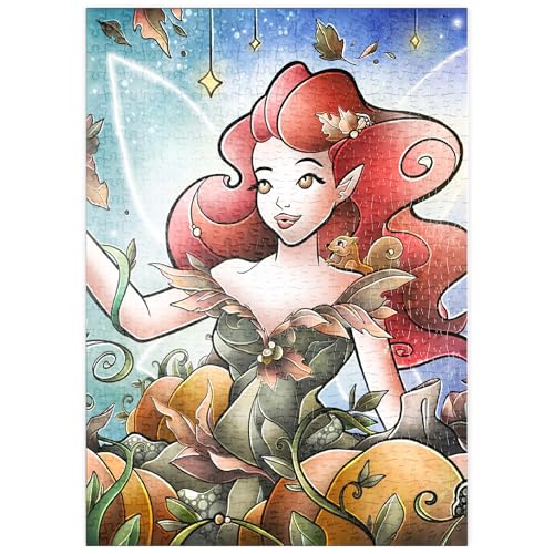 MyPuzzle Hazel, die Herbstfee, Buntglasfenster - Mandie Manzano - Premium 500 Teile Puzzle - MyPuzzle Sonderkollektion von Tate & Co Puzzles MyPuzzle Hazel, die Herbstfee, Buntglasfenster - Mandie Manzano - Premium 500 Teile Puzzle - MyPuzzle Sonderkollektion von Tate & Co Puzzles von MyPuzzle.com