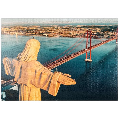 MyPuzzle Heiligtums Christi des Königs, Santuario de Cristo Rei. Lissabon, Portugal - Premium 1000 Teile Puzzle - MyPuzzle Sonderkollektion von Puzzle Galaxy MyPuzzle Heiligtums Christi des Königs, Santuario de Cristo Rei. Lissabon, Portugal - Premium 1000 Teile Puzzle - MyPuzzle Sonderkollektion von Puzzle Galaxy von MyPuzzle.com